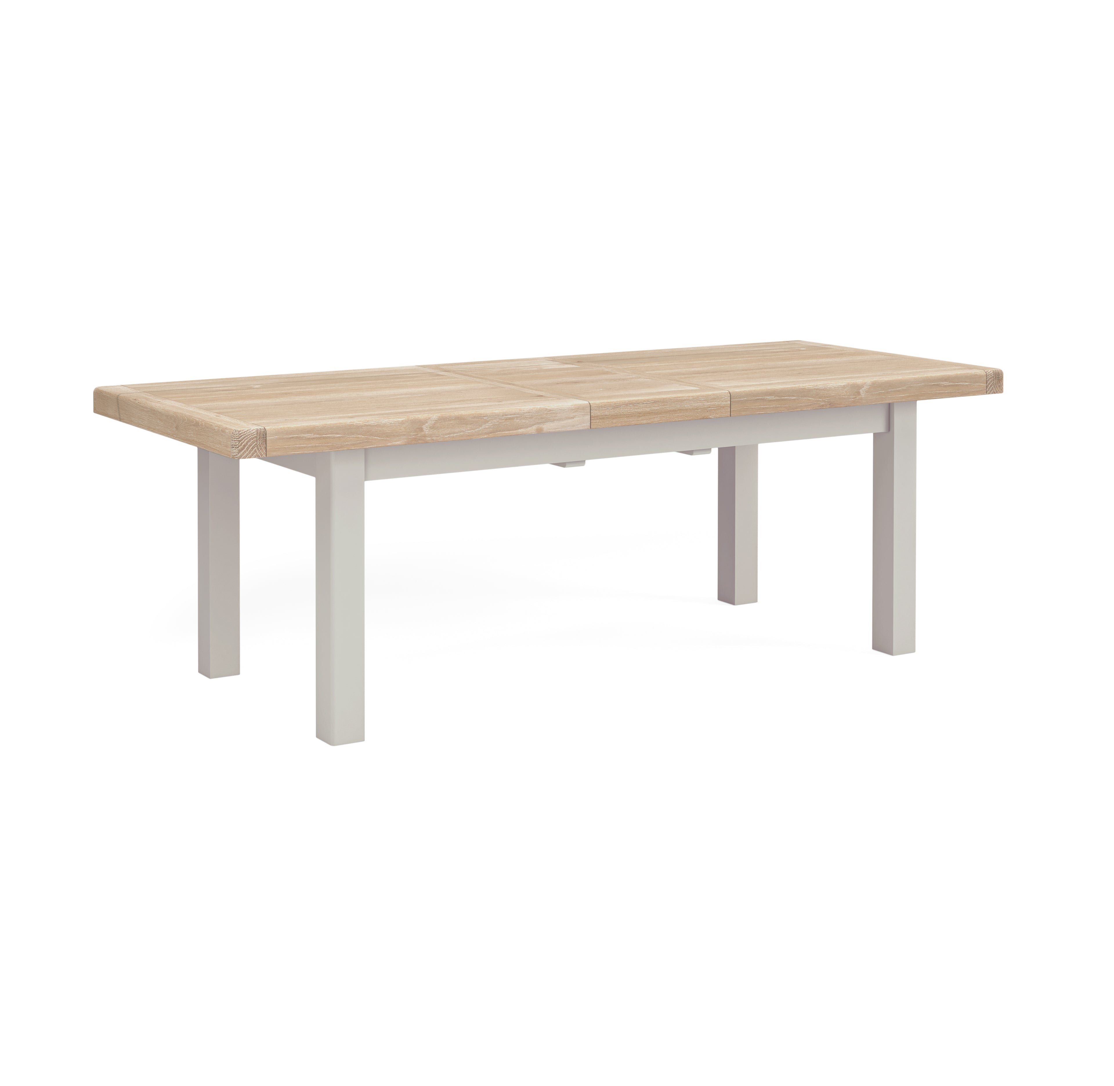 8273 Large Ext. Dining Table - Stone Grey