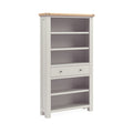 8291 Large Bookcase - Stone Grey