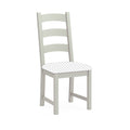 8308 Ladder Dining Chair No Cushion - Stone Grey