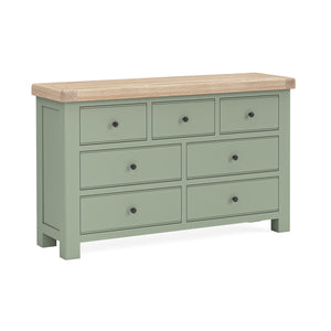 8387 3 + 4 Drawer Chest - Sage