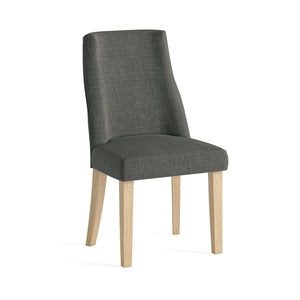 8549 Luna Dining Chair – Charcoal KD