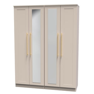 HAW190 Tall 4 Door Centre Mirror Robe