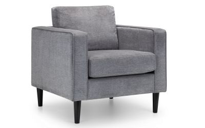 HAY201 Chair - Grey Chenille Fabric