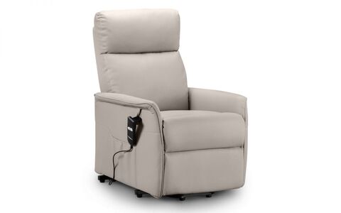Rise & Recline Chair- Pebble Faux Leather