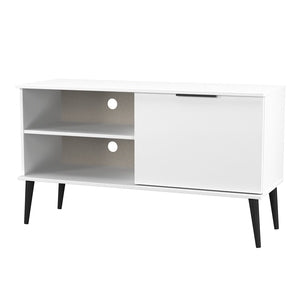1Door 2 Shelf TV Unit