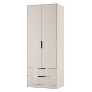 HQC081 2 Drawer Wardrobe