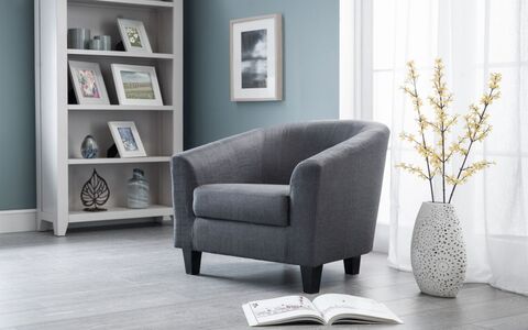 Tub Chair - Slate Grey