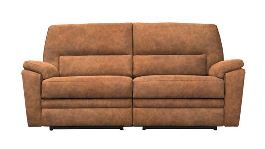 Double Manual Recliner Large 2 Seater Sofa
