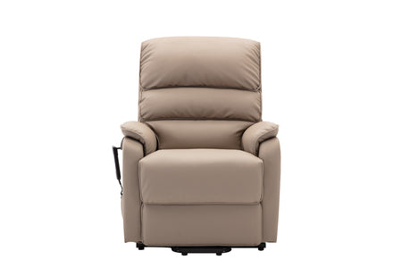Riser Reciner - Dual Motor - Plush Faux Leather