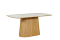 Ind-160-SA Dining Table Rectangle 1600 - Sand