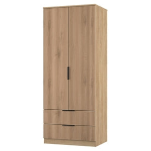 JAV061 2ft6in 2 Drawer Robe