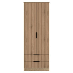 Tall 2ft6in 2 Drawer Robe