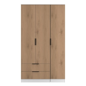 Tall Triple 2 Drawer Robe