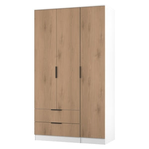 JAV141 Tall Triple 2 Drawer Robe