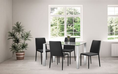 Stacking Chair Black