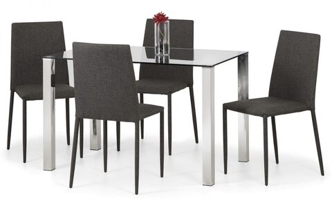 Fabric Chair Slate Grey