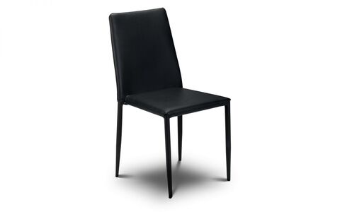 JAZ001 Stacking Chair Black