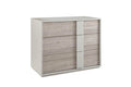 Jul-414-GY Chest 3 Drawer - Grey