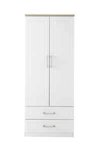 2ft6in 2 Drawer Robe