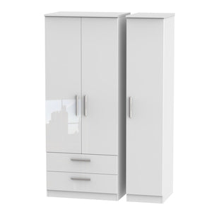 KNI131 Triple 2 Drawer Robe