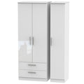 KNI141 Tall Triple 2 Drawer Robe