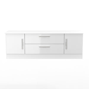 2 Door/ 2 Drawer Wide TV Unit