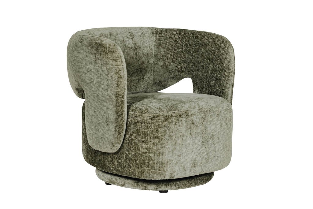 Koa-321-OL Swivel Accent Chair - Olive