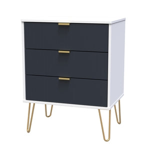 LIF023 3 Drawer Midi Chest