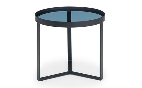 LOF102 Lamp Table - Smoked Glass