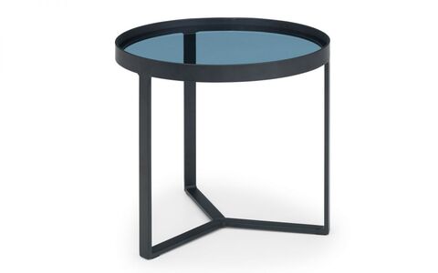Lamp Table - Smoked Glass