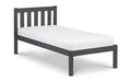 LUN003 Bed 90Cm Anthracite
