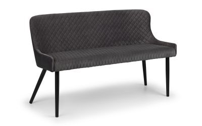 LUX301 High Back Bench - Grey