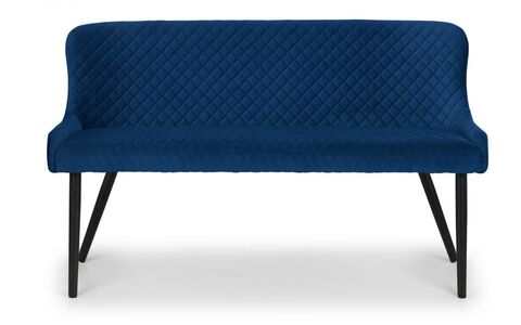 High Back Bench - Blue