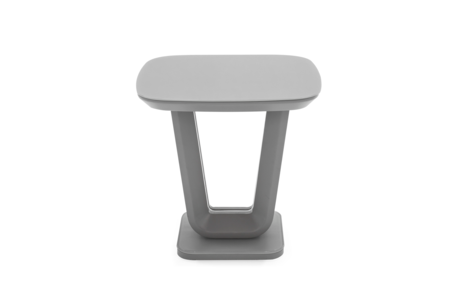 Laz-008-GY Lamp Table - Light Grey Matt 500