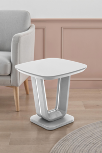 Lamp Table - Light Grey Matt 500