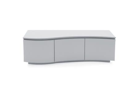 Laz-014-GY TV Cabinet - Light Grey Matt with LED
