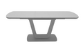 Laz-160-GY Dining Table 1200/1600 - Grey