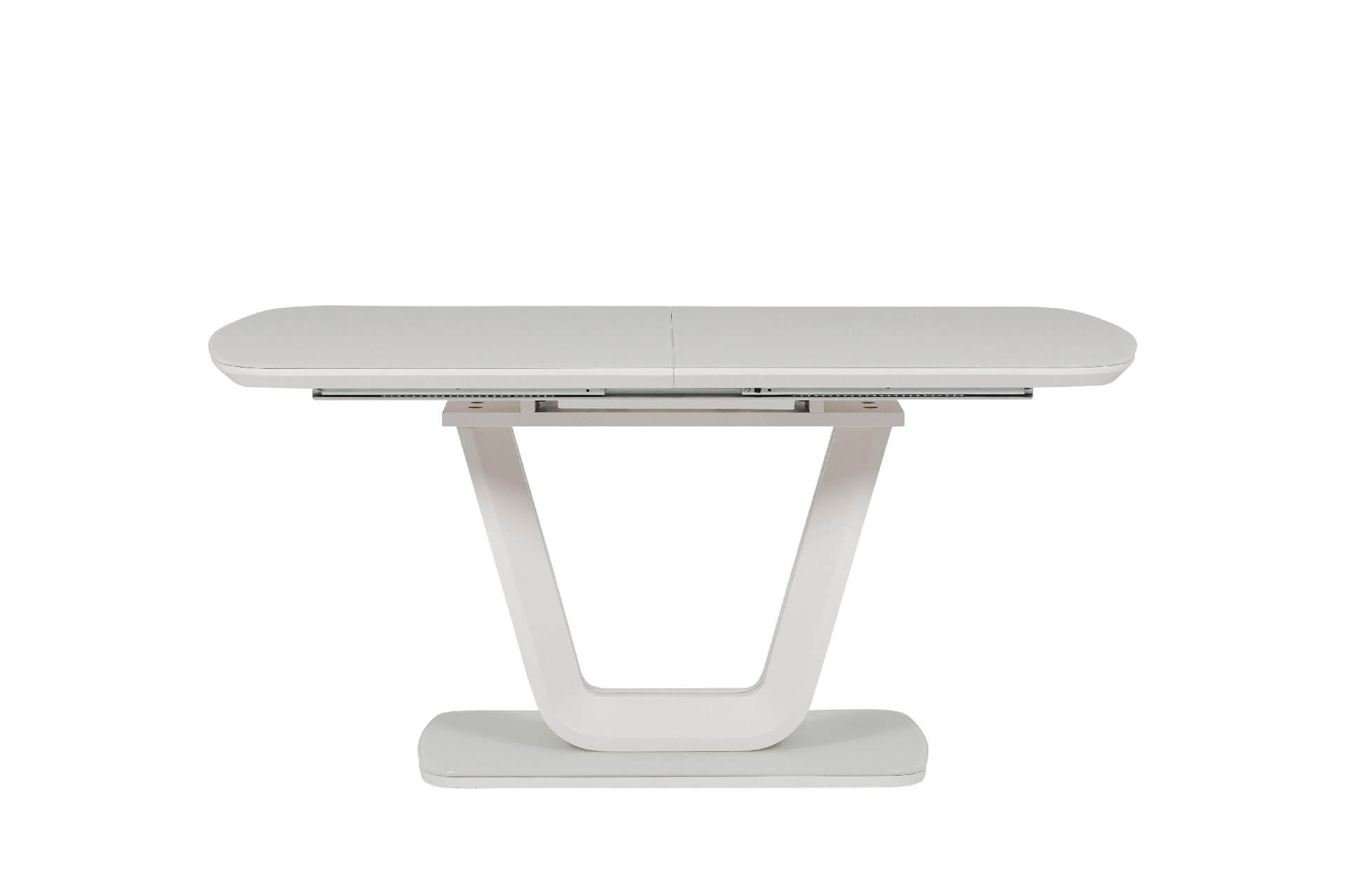 Laz-160-PT Dining Table 1200/1600 - Putty