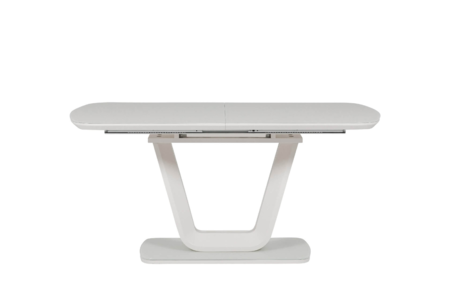 Laz-160-PT Dining Table 1200/1600 - Putty