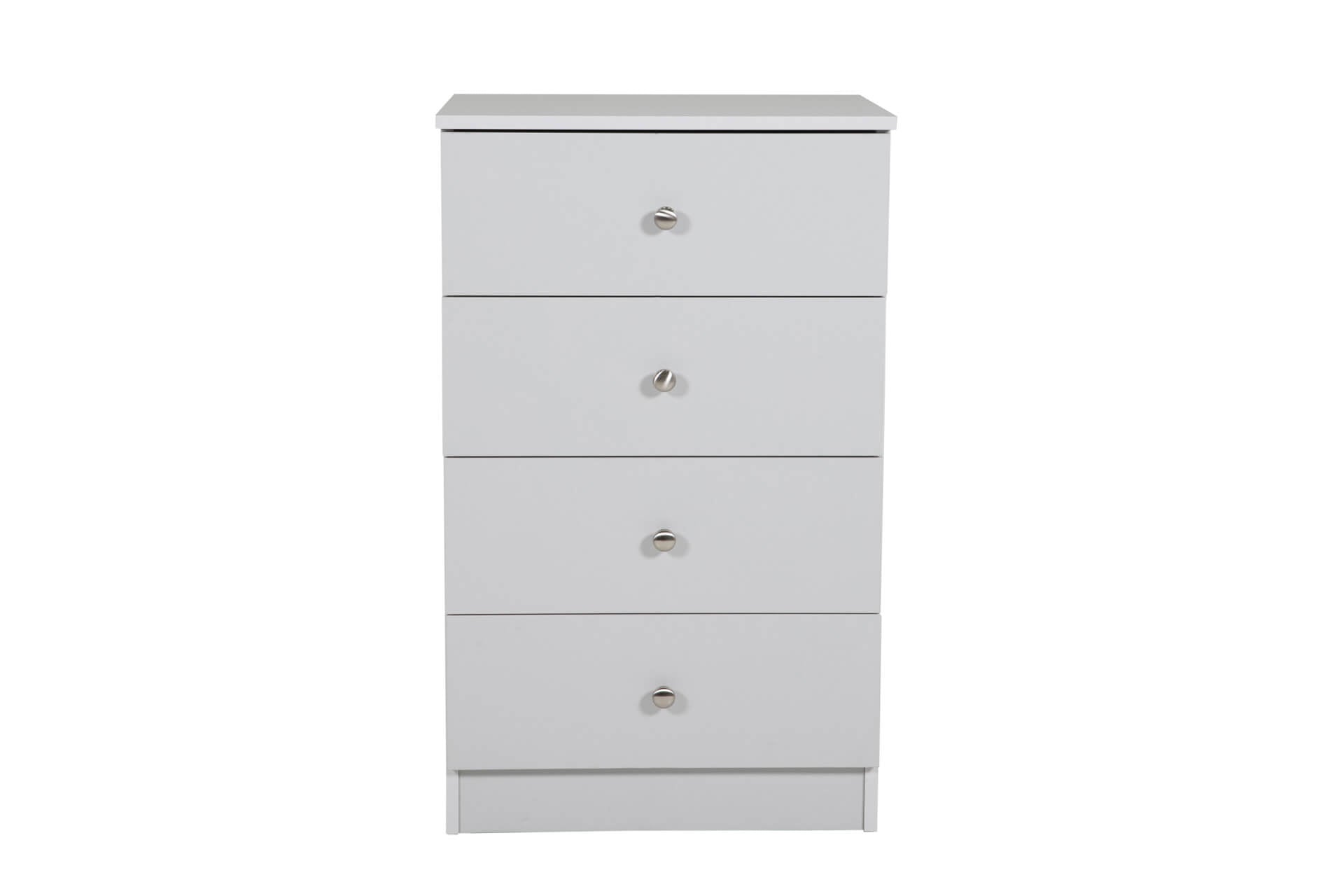 Lev-411-GY 4 Drawer Chest