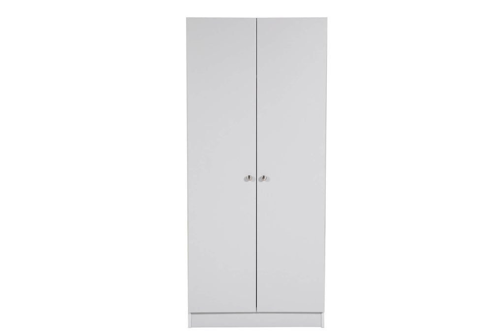 Lev-422-GY Wardrobe - 2 Door
