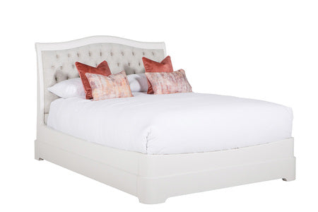Mab-406-BN Bed Upholstered Headboard - 6'- Bone
