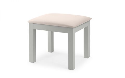 MAI012 Dressing Stool - Dove Grey