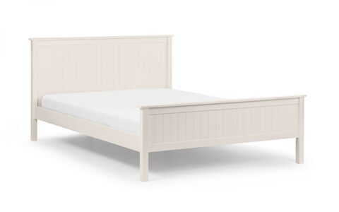 135Cm Bed - Surf White