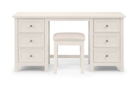 Dressing Stool - Surf White