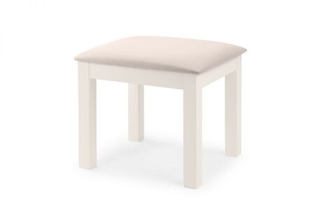 MAI112 Dressing Stool - Surf White