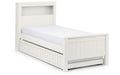 MAI113 Bookcase Bed 90Cm - Surf White