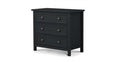 MAI152 3 Drawer Wide Chest - Anthracite