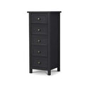 MAI154 5 Drawer Tall Chest - Anthracite