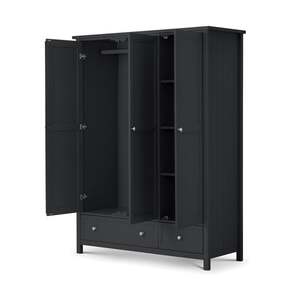3 Door Combination Wardrobe - Anthracite